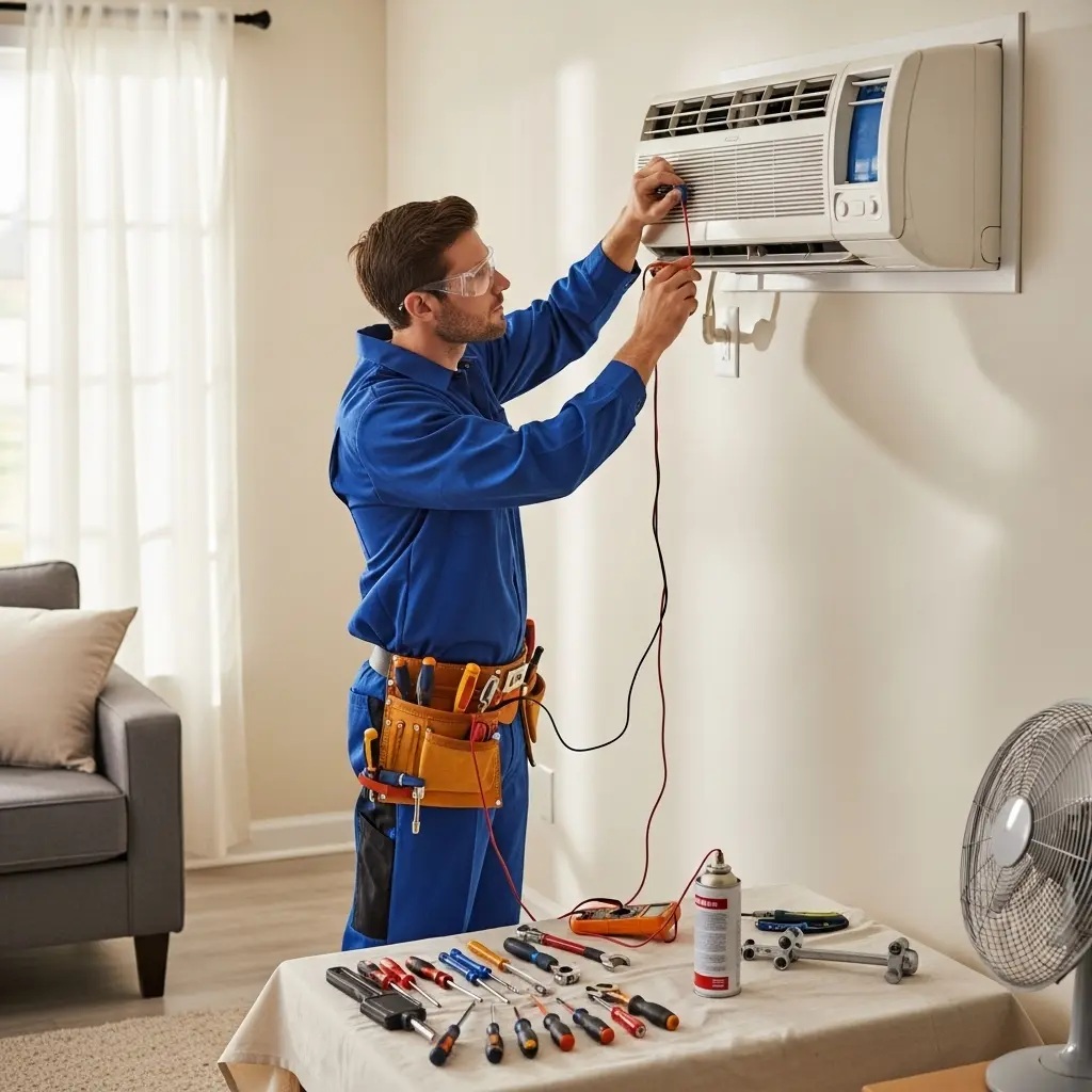 Bayrampaşa Eminçelik Eminçelik klima gaz dolumu ve bakım – Enerji verimliliği artırıldı. - Teknik servis örneği